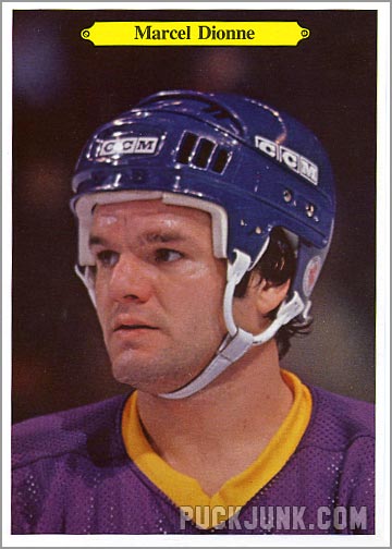 8 – Marcel Dionne – A good portrait of the leading scorer from the 1979-80 season. (view back) - 008_f_zoom1