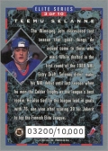 1993-94 Donruss Elite Series Inserts #3 - Teemu Selanne (back)