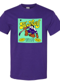 1970s Goalie Wrapper Shirt - Purple