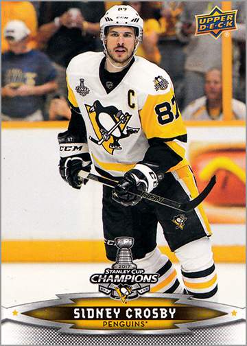 Pittsburgh Penguins 2016-17 Team Card Set